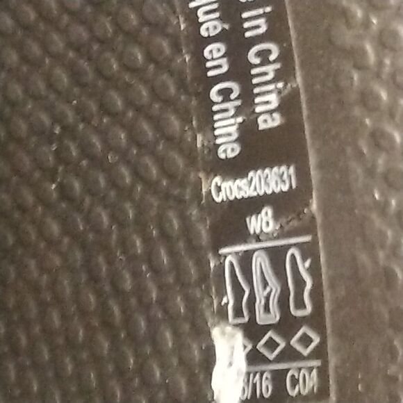 Crocs Sarah Croslite Mule Clog Shoes Brown Slip On Comfort Women's Sz 8 203631 - Picture 12 of 12